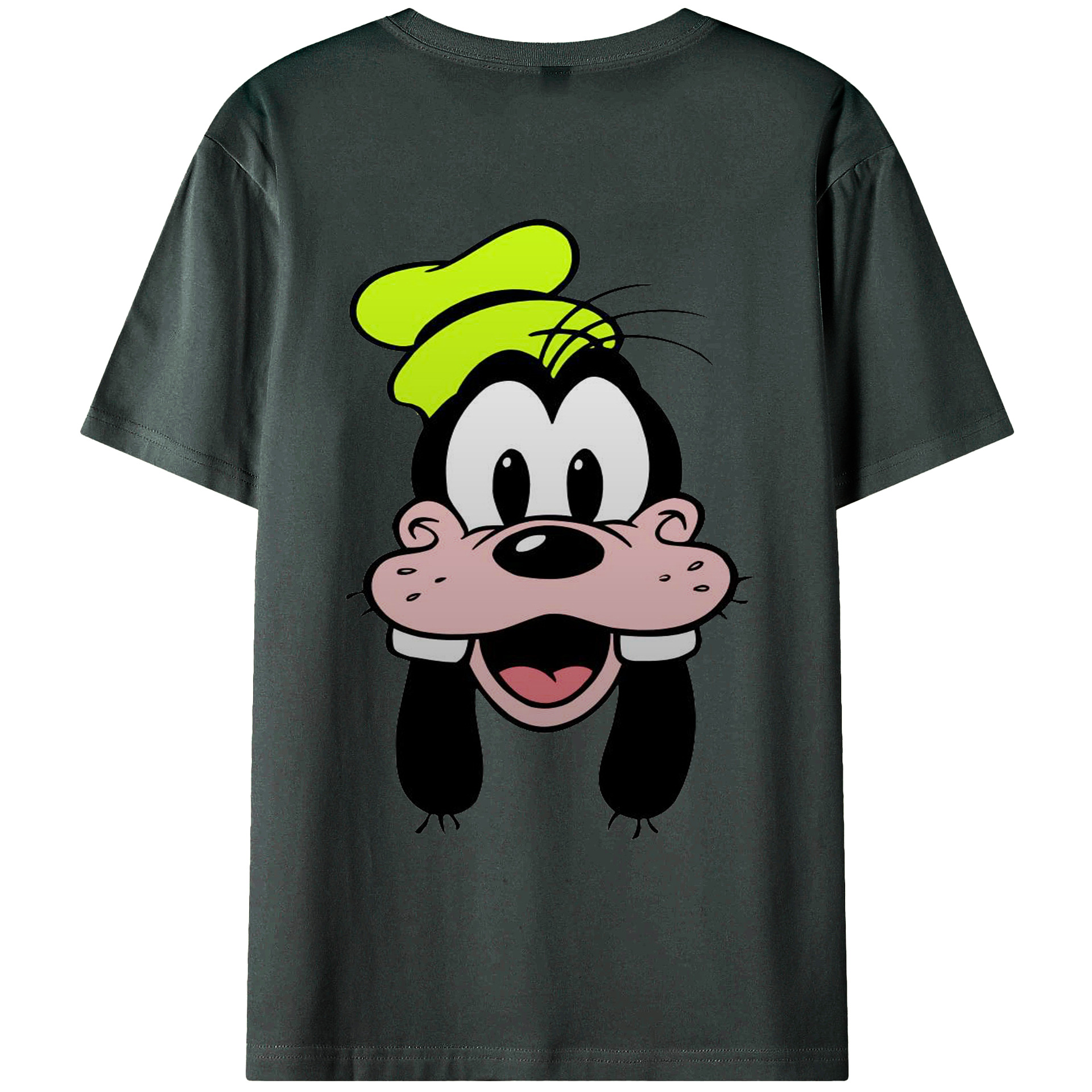 ミッキーマウス Mickey Mouse 綿100％ メンズ半袖Tシャツ（バックプリント） 通気性